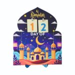 Sippu Wooden Ramadan Calendar Ramadan Mubarak Decor Eid Decoration Sign Ramadan Kareem Islamic Table Decor Ramadan Gifts - Image 3