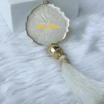 HADIYAH Customized Silver Pearl Tasbeeh (100 Beads) with Bismillah or with Your Name - Image 4