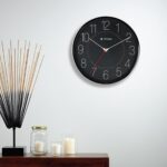 Titan Metallic Analog Wall Clock with Slim Hands - 30 Cm X 30 Cm (Medium) - Image 3