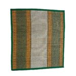 18 X 18 Inch Hand Made Kusha Grass Rectangular Aasan for Pooja (Multicolour) -Pack of 3(Madurkathi River Grass Sedge/Korai) - Image 6