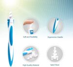 Ear Wax Removal Ear Cleaner Earwax Remover Spiral Soft Silicone Safe Upgraded Smart Earwax Removal Tool Swab Kit with 16 Replacement Tips for Adults & Kids - Image 4