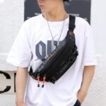 GUSTAVE® Waist Bag for Men Women, Waterproof Chest Bag Stylish Fanny Pouch Bag Sport Belt Bag for Travel Running Outdoor Sports Cycling - Image 4