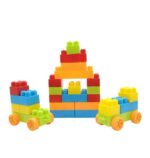 Humming Bird Kid's 80 Pcs Big Mega Sized Blocks Toys Building and Construction Block Set for Children Boys and Girls (Multicolor) - Image 8
