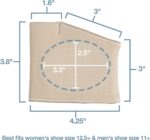 Aegon Forefoot Pad for Pain Relief | Hallux Valgus Foot | Bunion Sleeve Foot Pad | Metatarsal Pad | Ball of Foot Cushion for High Heels | Morton's Neuroma | Foot Support for Pain Relief (1 Pair) - Image 5