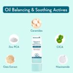 WishCare Niacinamide Oil Balance Fluid Sunscreen SPF 50 PA++++ In-Vivo Tested | 8Hrs+ SPF Protection | Lightweight, Matte & No White Cast | Sunscreen SPF 50 For Oily Skin, Sensitive, Dry & Combination Skin | For Women & Men | 50 ml - Image 4