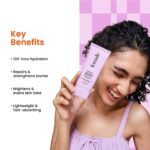 Foxtale Nourishing Ceramide Face Moisturizer with Niacinamide for 100 Hr Hydration, Lightweight & Non-Sticky, For Soft & Glowing Skin, Men & Women, All Skin Types, 50 ml - Image 3