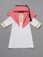 ODASDO Muslim Baby Boys Abaya Robe with Head Scarf Toddler Kids Newborn Prayer Outfit Islamic Clothing - Image 4