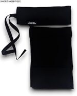 Black Niqab Face Veil, Full Cover Islamic Hijab, Women's Modest Wear - Image 3