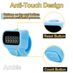 Amble Counter for Chanting Mantra, 3 Pack Jap Counting Machine, Finger Counter, Tally Counter Finger Ring - Image 4