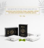 125pcs Luxe Collection 5-Piece Hotel Amenities Set – Mandarin & Vetiver Scents – Includes 25 Shampoo, 25 Conditioner, 25 Shower Gel, 25Moisturizer (30ml) & 25 Soap (25g) – Premium Guest Toiletries for Hotels, Airbnbs, and Resorts - Image 4