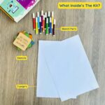 Ansoz Urdu Number Stencil Writing Kit for Kids | Educational Tracing Board Set - Image 4