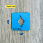 Ansoz Urdu Number Stencil Writing Kit for Kids | Educational Tracing Board Set - Image 5