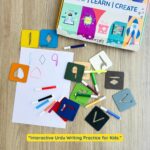 Ansoz Urdu Number Stencil Writing Kit for Kids | Educational Tracing Board Set - Image 6
