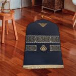 Club Bollywood® Traditional Muslim Prayer Rug Flannel Carpet Soft Ramadan for Kids Men Women Style B | Rugs & Carpets | Door Mats & Floor Mats| Door Mats & Floor Mats|1 Muslim Prayer Rug - Image 7