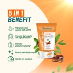 Himalaya Sun Protect+ Ultra Light Sunscreen | 90% Natural Origin Ingredients | In vivo tested SPF 50 PA++++ | Dermatologically tested for all skin types | No white cast | Sweat Resistant | 30g - Image 6