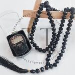 Digital Tasbih Counter and Prayer Beads Combo Pack - Efficient and Elegant Prayer Aid (Black) - Image 6