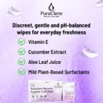 Intimate Hygiene Wipes for Women | 50 Soft Wipes (Pack of 1) | Body & Private Parts Cleanser | Period Stain Remover | pH Balanced, Dermatologically Tested, Alcohol-Free, Paraben-Free & Travel-Friendly - Image 5
