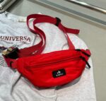 Unisex Waist Bag for Men & Women – Lightweight Crossbody Sling Fanny Pack with Adjustable Strap, Multi-Pocket Travel Running Gym Casual Belt Bag (Red) - Image 3