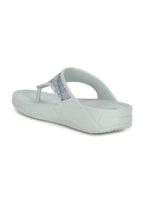Bata New Kafi Women's Light Blue Flip Flops - 4 UK (5729945) - Image 4