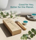 Sustainable Shaving Kit – Eco-Friendly Wooden Handle Razor with Wheat Straw Cartridge, Travel-Size 10g Shave Butter (Aloe & Lemon), Hotel Room Kit, Toiletries Set, Guest Amanities Plastic-Reduction Grooming Set for Men & Women (50) - Image 6