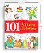 101 Crayon Coloring: Fun Activity Book for Children | Spark Creativity & Motor Skills | Ages 3–6 | Hours of Colorful Learning and Play - Image 4