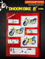 SARTHAM Dhoom Bike for Age 8+ Kids | Metal, Engineering and Construction Based Educational Toy for Kids | Puzzle and Assembling Toy for 8+ Year Old | Gift for 8+ Year Old boy | Multicolor - Image 6
