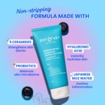 DOT & KEY Barrier Repair + Hydrating Gentle Face Wash With Probiotic | Ceremide Face Wash | For Dry Skin,Normal Skin & Sensitive Skin | Gently Cleanses Skin From Dirt & Oil For Unisex,100Ml - Image 4