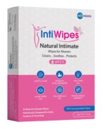 Natural Women's Intimate Wipes | 100% Biodegradable, Sodium Hyaluronate, Sulphate Free Ladies Soft Wipes | Skin Friendly, pH Balanced Tea Tree Essential Oil (Lavender Fragrance) - {Pack of 1, 10 Wipes} - Image 4