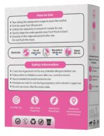 Natural Women's Intimate Wipes | 100% Biodegradable, Sodium Hyaluronate, Sulphate Free Ladies Soft Wipes | Skin Friendly, pH Balanced Tea Tree Essential Oil (Lavender Fragrance) - {Pack of 1, 10 Wipes} - Image 5