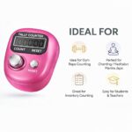 Hari BOL Naam Jap Counter Finger Ring | Chanting Mantra | Digital Tally Counter Finger Clicker for Jaap Mala | Portable Finger Ring Counting Machine | 5 Digit Hand Tally Counter (Multicolor) - Image 4