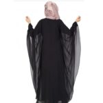 Women's Pure Cotton Solid Design Kaftan Abaya Bhurkha | Islamic Dress Irani Burkha (Free Size) - Image 3