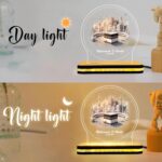 Personalized Hajj Mubarak Acrylic Plaque LED Lamp | Islamic Gift with Name | Customized Lamp for Hajj Return, Umrah, or Eid | Unique Gift for Hajj Completion or Homecoming (5.5x5x5 Inch) - Image 6