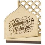 Wooden Ramadan Calendar Ramadan Mubarak Decor Eid Decoration Sign Ramadan Kareem Islamic Table Decor Ramadan Gifts - Image 4