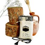 ESERRA Muslim Prayer Rug - 99 Beads & Cap Included, Islam Prayer Mats for Men, Women & Kids (Black) - Image 6