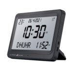 ATORSE Muslim Prayer Clock Digital Clock Table Clock Party Azan Alarm Clock Islamic Black White ScreenHome & Garden|Home Dacor|Clocks|Alarm Clocks - Image 5