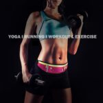 Peicees Fanny Pack for Men Women Bottle Holder Bag Waterproof Running Pouch Belt Waist Pack for Gym Travel, Adjustable Reflective Phone Holder for iPhone 13 12 11 Pro Max Samsung Galaxy S20 S10 - Image 7