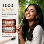 Bamboo Toothbrush | Eco-Friendly Wooden Handle | Biodegradable, BPA-Free Bristles | Natural Compostable Oral Care for Adults | Sustainable & Stylish Toothbrush` - Image 3