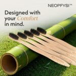 Bamboo Toothbrush | Eco-Friendly Wooden Handle | Biodegradable, BPA-Free Bristles | Natural Compostable Oral Care for Adults | Sustainable & Stylish Toothbrush` - Image 6