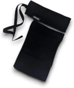 Black Niqab Face Veil, Single Layer, Islamic Modest Wear for Women 9X12 - Image 3