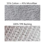 VNQ Super Soft Microfiber Anti-Skid Water Absorbant/Soaking Washable Mat for Bathroom/Entrance/Kitchen/Bedside/Door/Living-Room/Prayer Room/Kids-Room Mat Size 40x60 cm (Piece of 1 Grey) - Image 6