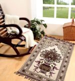 Weavers Villa Prayer Mat/Aasan/Meditation Mat/Multipurpose Velvet Rug Mats.. [Size: 70cm X 110cm] - Image 3