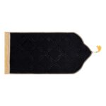 Enakshi® Prayer Rug Soft Turkish Portable Muslim Prayer Mat for Adults Men Women Kids Black|Home & Garden |Rugs & Carpets |Rug Pads & Accessories - Image 6