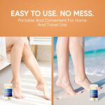 Kliffoo Foot Repair Cream for Rough, Dry and Cracked Heel Feet, 20% Urea Cracked Heel Repair Balm Stick 40g, Helps Repair & Moisturise Knees, Elbows, Hands | Benefits of Shea Butter & Vitamin E - Image 7