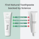 Fang Farm Mint Natural Toothpaste|Fluoride Free Hydroxyapatite|Teeth Whitening|Heals Sensitive Teeth|Fights Cavities,Gum Diseases & Bad Breath|SLS & Chemical Free|Organic, Vegan|120 grams(Pack of 1) - Image 8