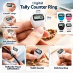 SHOPOLIFE Digital Finger Ring Counter, LCD Display Tally Counter, 5-Digit Tally Counter Finger Ring, Digital Counting Machine for Cricket Umpire and Various Counting Purpose (Multi Color) - Image 4