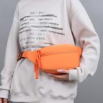Kraptick Waist Bag | Fanny Pack & Crossbody Bag for Travel, Running, Hiking & Gym | Waterproof & Lightweight Belt Bag | Adjustable Money Belt & Waist Pouch for Men & Women |(Orange) - Image 8