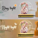 Islamic Couple Name & Date LED Lamp | Customized Gift for Men, Women, Husband, Wife, Girlfriend, Boyfriend | Gifting for Birthday, Anniversary | Couple Giftings Ideas (5.5 x 5.5 Inches) - Image 6