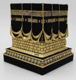 Islamic Home Table Decor Kaba Replica Model Showpiece (Small, Gold) - Image 6