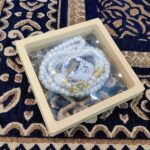 RBLISS CG Beautiful Premium Finger Tasbeeh Counter | Digital Tally Counter and IIMPORTED Beads tasbih for Prayer/Islamic Tasbih Muslim | Mantra jaap | Pack of 2/Gift Set - Image 5