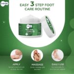Footvital 42% Urea Cream - 200 g - Foot Care Formula with 2% Salicylic Acid, Vitamin E – Deep Moisturizing Cream for Dry, Cracked Heels & Rough Feet - Image 4